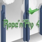 Mit der Spiel  apk für Android du kostenlos Rope'n'Fly 4 auf dein Handy oder Tablet herunterladen.