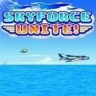 Mit der Spiel  apk für Android du kostenlos Skyforce Unite! auf dein Handy oder Tablet herunterladen.