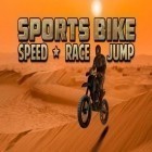 Mit der Spiel  apk für Android du kostenlos Sports Bike: Speed Race Jump auf dein Handy oder Tablet herunterladen.