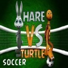 Mit der Spiel Manuganu apk für Android du kostenlos Hase gegen Schildkröte Fußball auf dein Handy oder Tablet herunterladen.