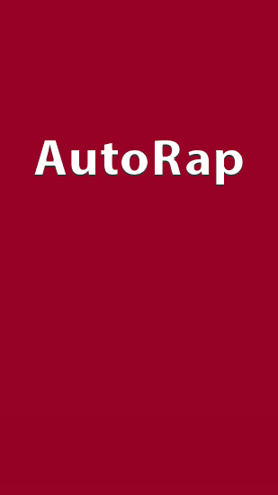 Kostenlos das app Auto Rap für Android Handys und Tablets herunterladen.