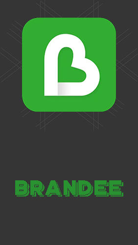 Kostenlos das Arbeiten mit Grafiken app Brandee - Kostenloses erstellen von Logos und Grafiken  für Android Handys und Tablets herunterladen.