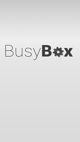Kostenlos das Benötigt Root app BusyBox Panel für Android Handys und Tablets herunterladen.