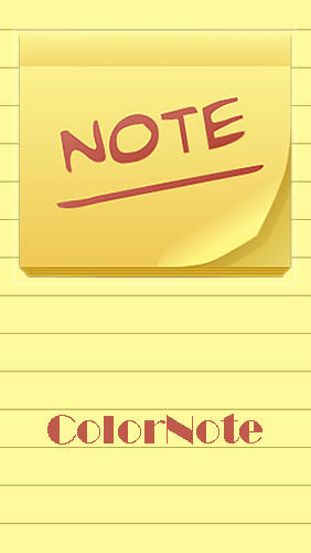 Kostenlos das Organizer app ColorNote: Notizblock und Notizen  für Android Handys und Tablets herunterladen.