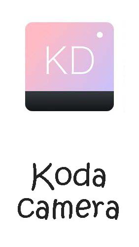 Kostenlos das Arbeiten mit Grafiken app Koda Cam: Fotoeditor, 1998 Kamera, HD Kamera  für Android Handys und Tablets herunterladen.