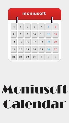 Kostenlos das Organizer app Moniusoft Kalender  für Android Handys und Tablets herunterladen.