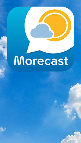 Kostenlos das Wetter app Morecast - Wettervorhersage mit Radar und Widget  für Android Handys und Tablets herunterladen.