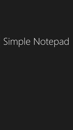 Kostenlos das app Einfaches Notepad  für Android Handys und Tablets herunterladen.