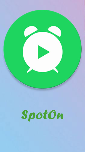 Kostenlos das app SpotOn - Wecker für Spotify  für Android Handys und Tablets herunterladen.