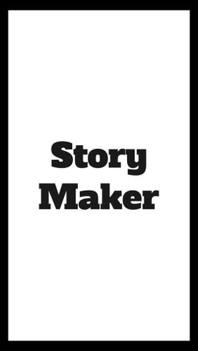 Kostenlos das Arbeiten mit Grafiken app Story Maker - Erstelle Stories für Instagram  für Android Handys und Tablets herunterladen.