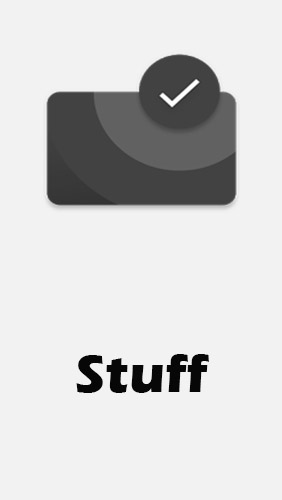 Kostenlos das Organizer app Stuff - Todo Widget  für Android Handys und Tablets herunterladen.