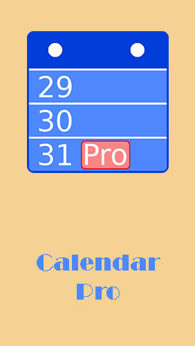 Kostenlos das Büro app Der Kalender Pro  für Android Handys und Tablets herunterladen.