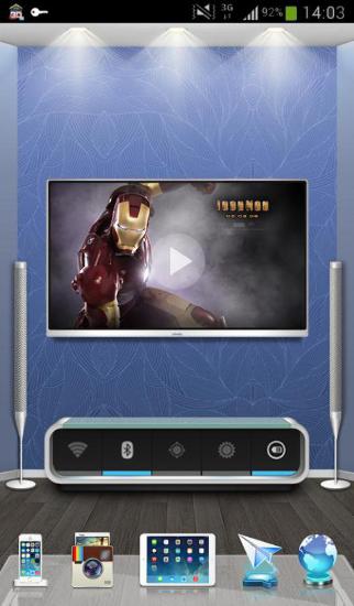 Kostenlos das Interface app 3D Haus für Android Handys und Tablets herunterladen.