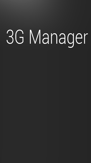 Kostenlos das app 3G Manager für Android Handys und Tablets herunterladen.