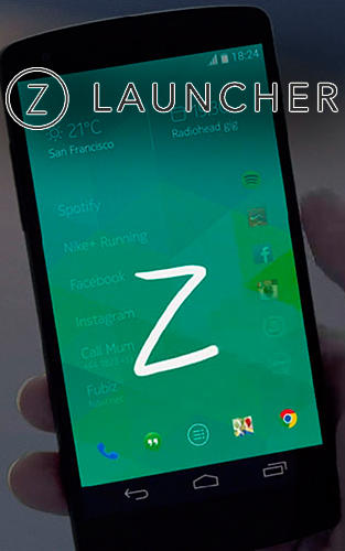Kostenlos das Interface app Z Launcher für Android Handys und Tablets herunterladen.