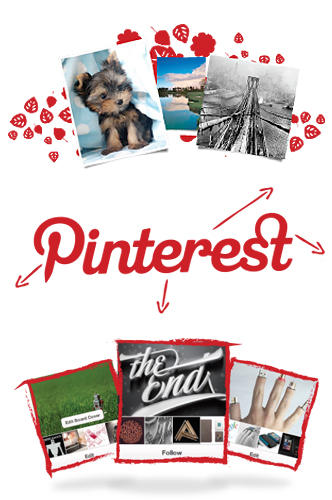 Kostenlos das app Pinterest für Android Handys und Tablets herunterladen.