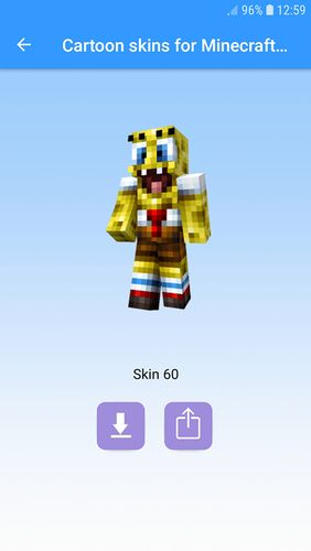 Cartoon Skins für Minecraft MCPE 