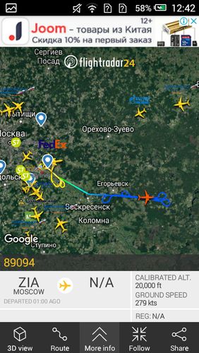 Flightradar24: Flug-Tracker 