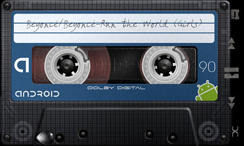 Retro Tape Deck Musikplayer