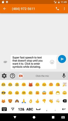Speechnotes - Sprache zu Text 