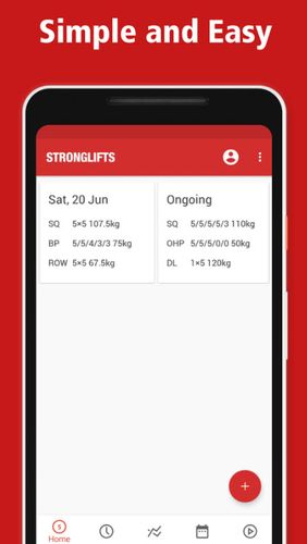 StrongLifts 5x5: Trainingslog und Personaltrainer 