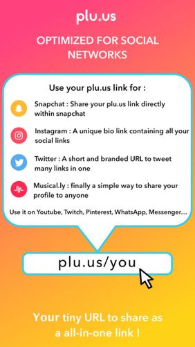 Plu.us - Deine Online-Welt in einem Wort 