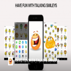 Mit der App  apk für Android du kostenlos Talking Smileys - Animated Sound Emoticons auf dein Handy oder Tablet herunterladen.