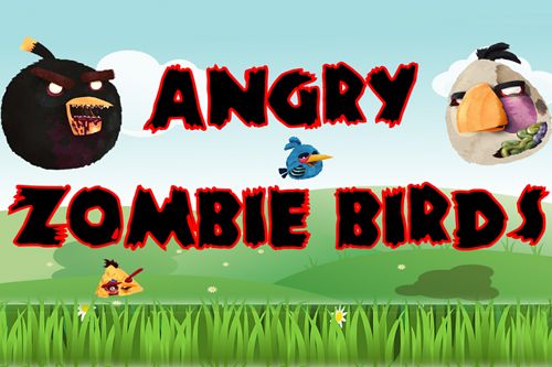 Wütende Zombievögel