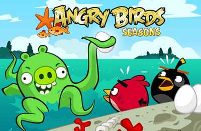 Download Angry Birds Seasons: Abenteuer im Wasser für iPhone kostenlos.