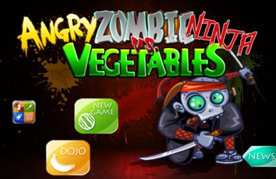 Download Wütender Zombie-Ninja gegen Gemüse für iPhone kostenlos.