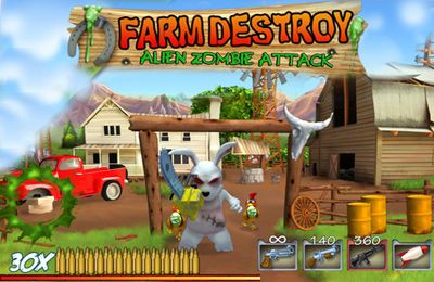 Farm zerstören - Alien Zombie Attacke