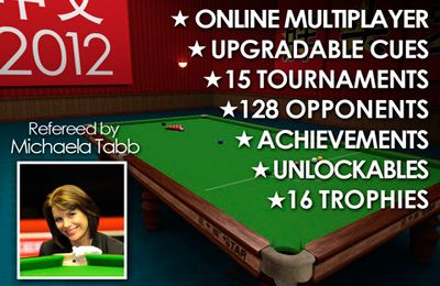 Download International Snooker 2012 für iOS 4.1 iPhone kostenlos.