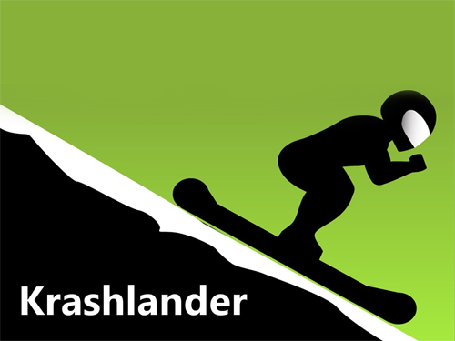 Krashlander: Fahre Ski, Spring, Crashe!