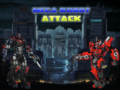 Mega-Roboter Angriff