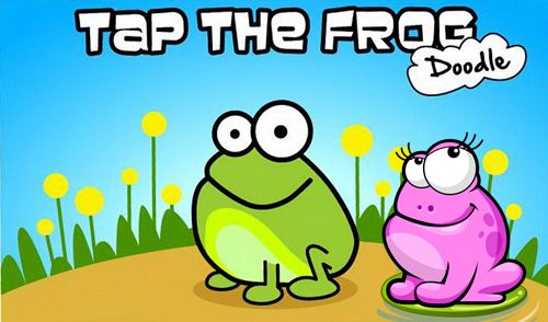 Tippe auf den Frosch: Doodle
