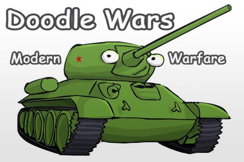 Gekritzel Krieg: Moderne Kriegsführung