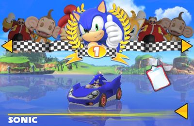 Sonic und alle SEGA Stars: Wettrennen