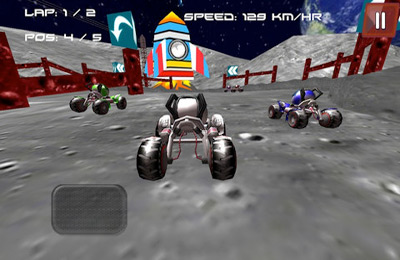 Mond-Buggy 3D ( Rennspiel )