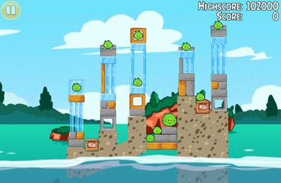 Angry Birds Seasons: Abenteuer im Wasser