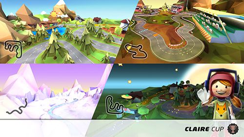 Kart König 3D: Lustiges Rennen