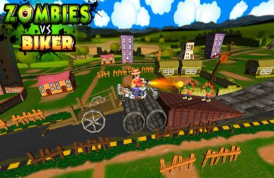 Zombies gegen Motorradfahrer (3D Motorradrennen)