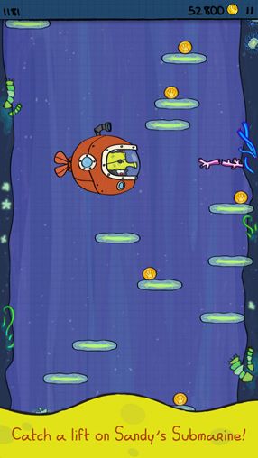 Doodle Jump: Spongebob Schwammkopf