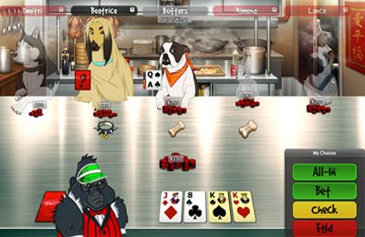 Hunde spielen Poker