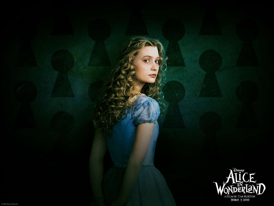 Kino,Menschen,Mädchen,Schauspieler,Alice im Wunderland