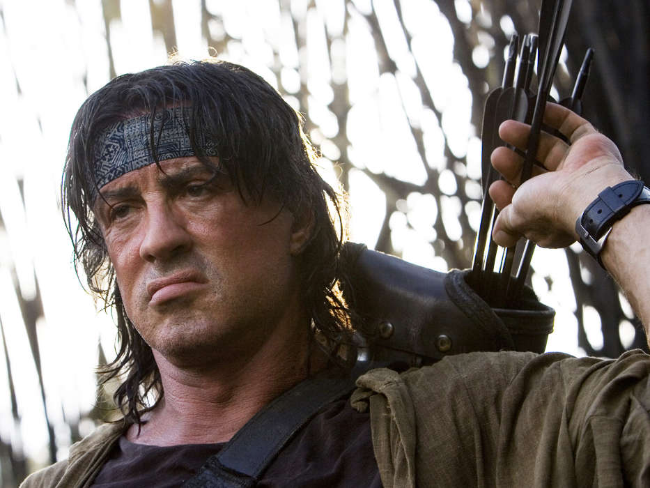 Kino,Menschen,Schauspieler,Männer,Sylvester Stallone,Rambo