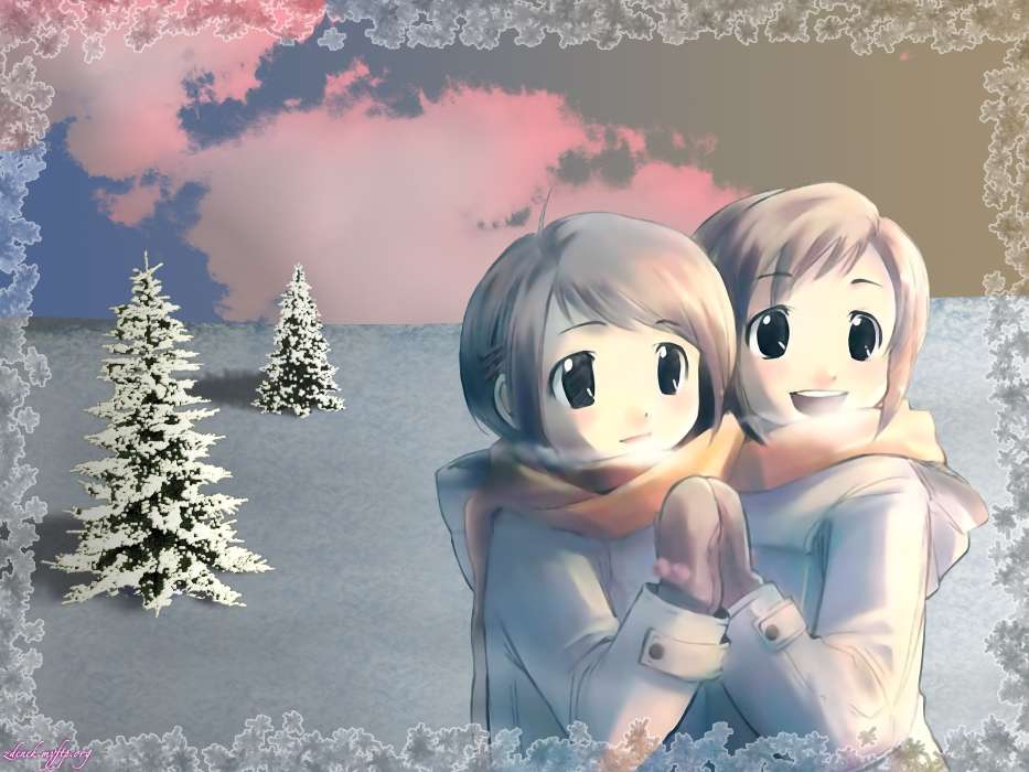 Anime,Winterreifen,Kinder
