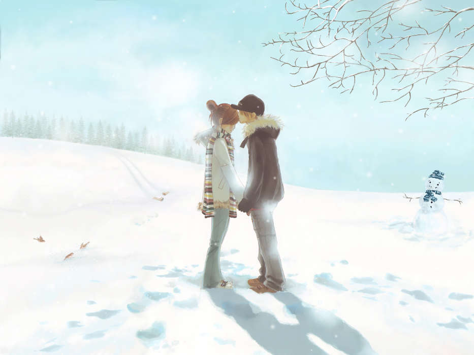 Anime,Winterreifen,Liebe