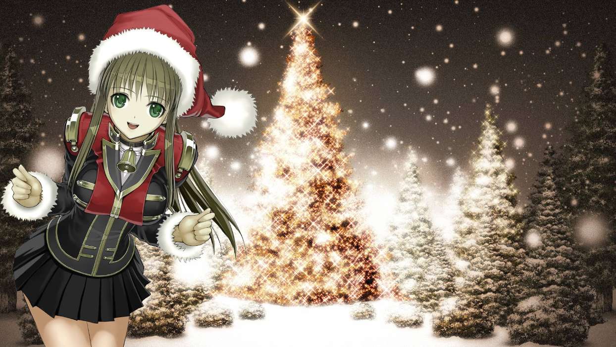 Feiertage,Anime,Neujahr,Weihnachten