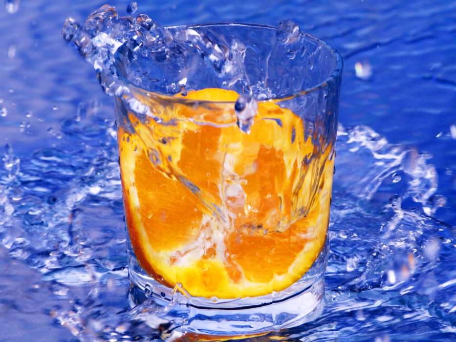 Wasser,Lebensmittel,Oranges