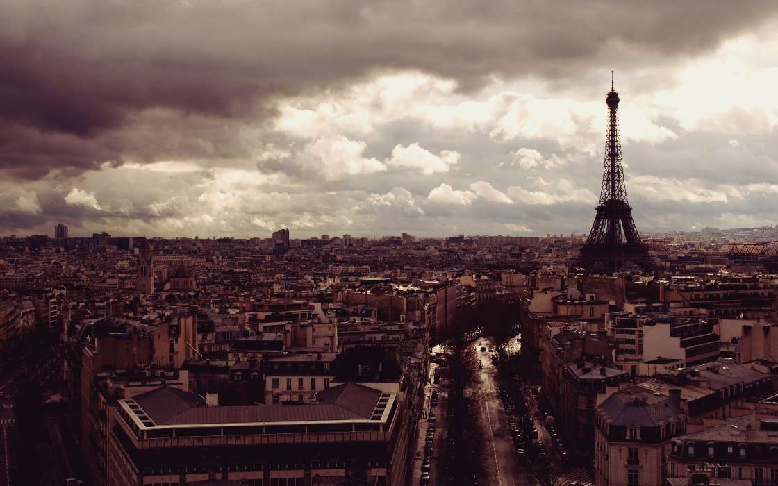 Landschaft,Städte,Architektur,Eiffelturm